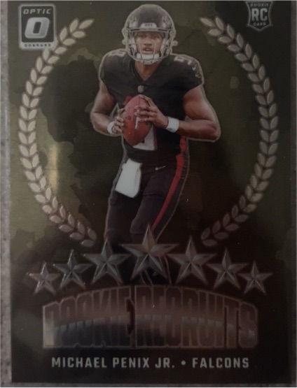 2024 Donruss Optic #10 Michael Penix Jr. Rookie Recruits — front
