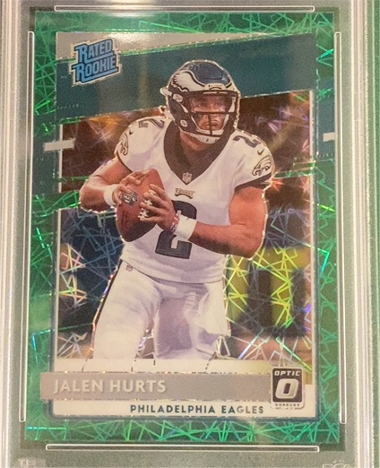 2020 Panini Donruss Optic #164 Jalen Hurts — front