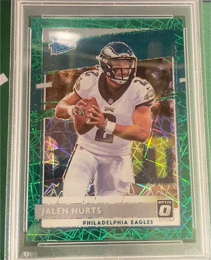 2020 Panini Donruss Optic #164 Jalen Hurts — front