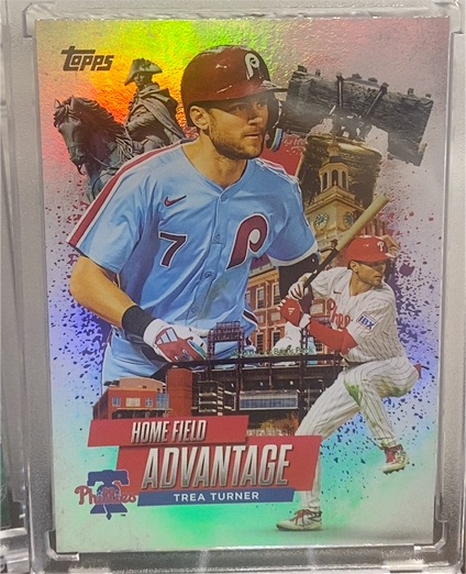 2025 Topps Series 2 #HA-34 Trea Turner Home Field Advantage — front
