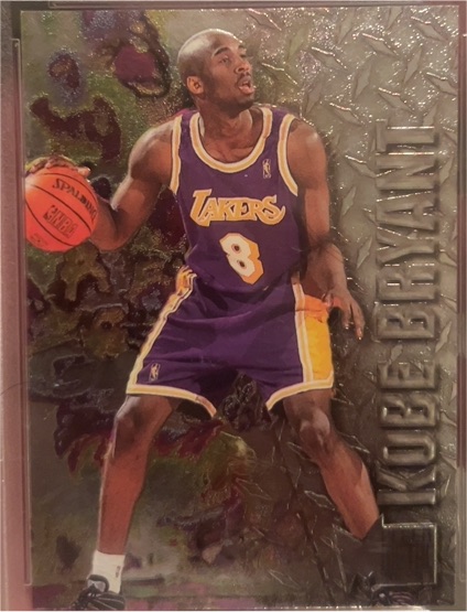 1996-97 Fleer Metal #181 Kobe Bryant Rookie Card — front