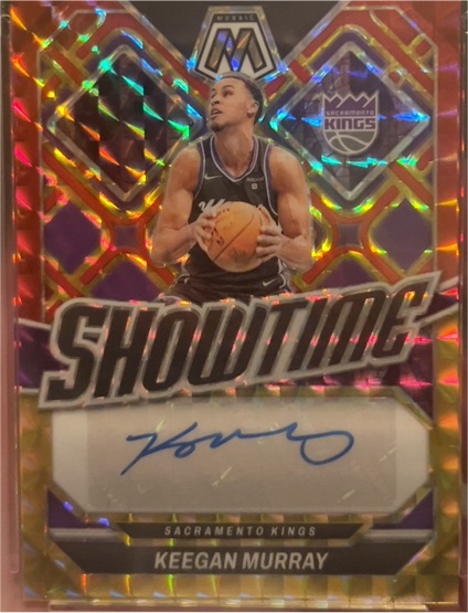 2023-24 Panini Mosaic Showtime #SS-KMN Keegan Murray — front