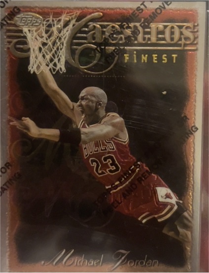 1996-97 Topps Finest Maestros #127 Michael Jordan — front