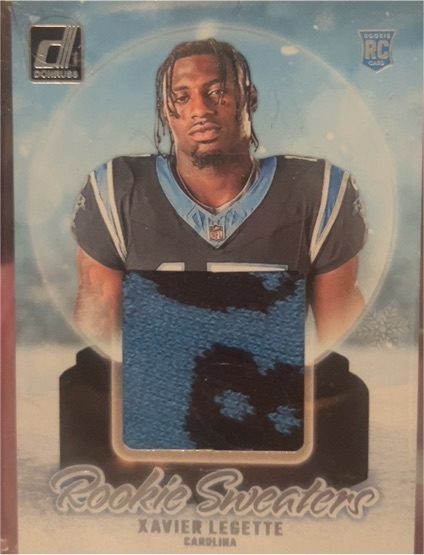 2024 Panini Donruss Rookie Holiday Sweaters #RHS-XLE Xavier Legette — front