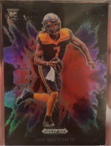2021 Panini Prizm #RC Joe Milton III — front