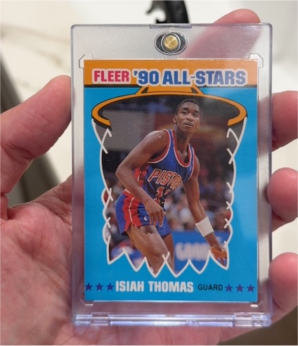 1990 Fleer '90 All Star #6 Isiah Thomas — front