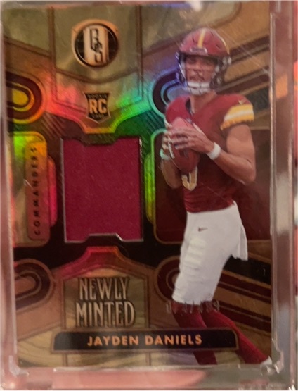 2024 Panini Gold Standard Newly Minted #NMM-JDS Jayden Daniels — front