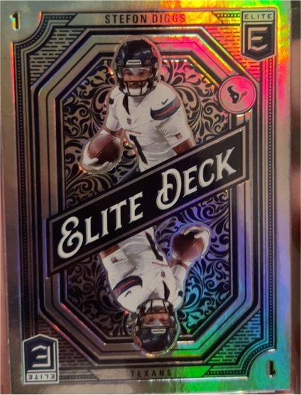 2024 Donruss Elite #1 Stefon Diggs Elite Deck — front