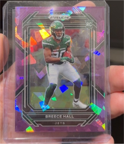2022 Panini Prizm #317 Breece Hall — front