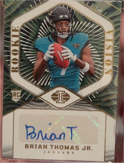 2024 Panini Illusions #RVS-BTJ Brian Thomas Jr. — front