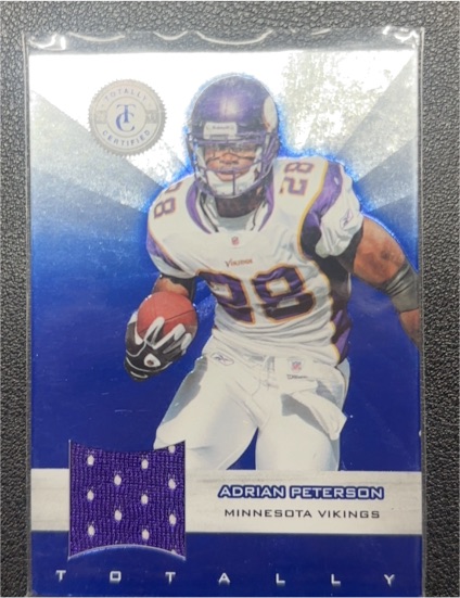 2011 Panini Totally Certified #28 Adrian Peterson — front