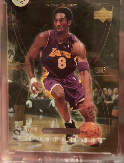 2000-01 Upper Deck Ovation Spotlight #OS1 Kobe Bryant — front