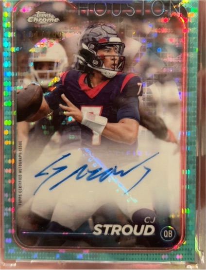 2024 Topps Chrome #66 CJ Stroud — front