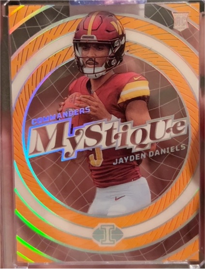 2024 Panini Illusions #4 Jayden Daniels Mystique — front