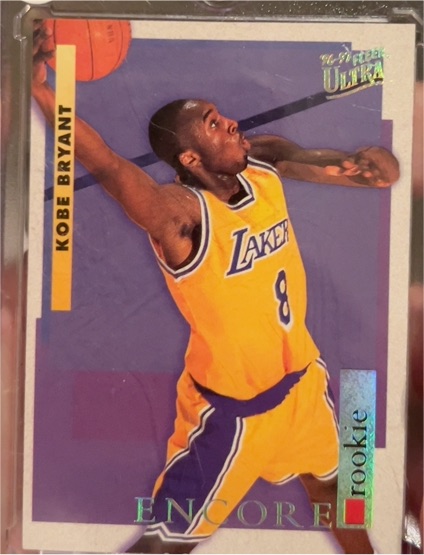 1996-97 Fleer Ultra #266 Kobe Bryant Rookie Encore — front