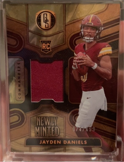 2024 Panini Gold Standard Newly Minted #NMM-JDS Jayden Daniels — front