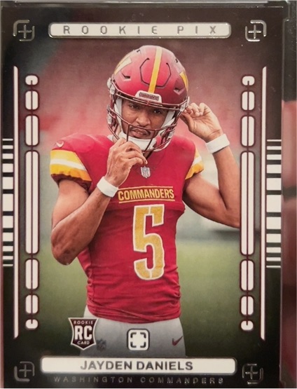 2024 Panini Photogenic #14 Jayden Daniels Rookie Pix — front