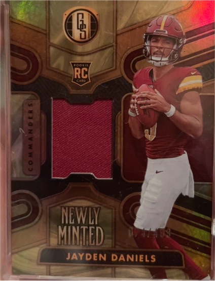 2024 Panini Gold Standard Newly Minted #NMM-JDS Jayden Daniels — front