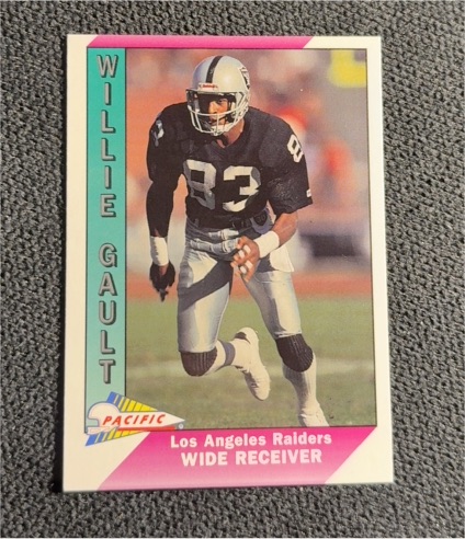 1991 Pacific #232 Willie Gault — front