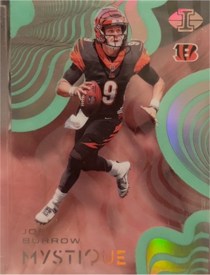 2020 Panini Illusions Mystique #MY1 Joe Burrow — front