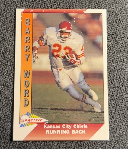 1991 Pacific #223 Barry Word — front