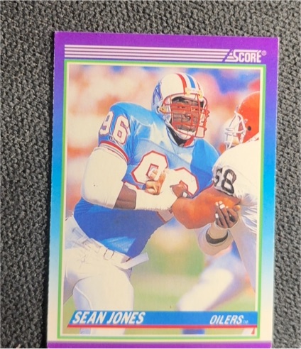 1990 Score #146 Sean Jones — front