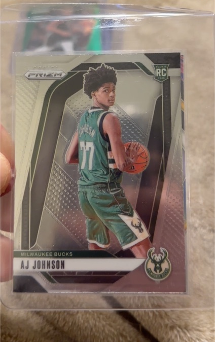 2024-25 Panini Prizm #251 AJ Johnson — front