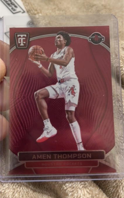 2024-25 Panini Totally Certified #13 Amen Thompson — front