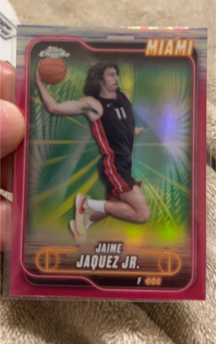 2024-25 Topps Chrome #36 Jaime Jaquez Jr. — front