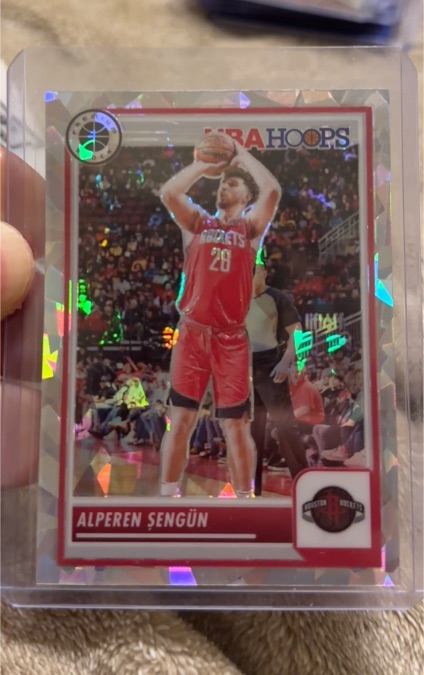 2023-24 Panini NBA Hoops Premium Stock #151 Alperen Şengün — front
