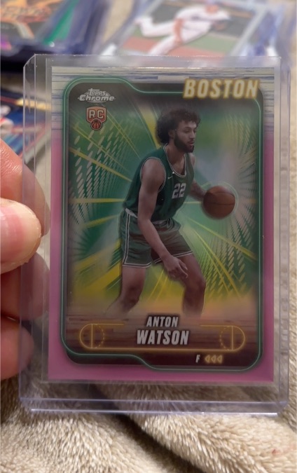 2024-25 Topps Chrome #107 Anton Watson — front