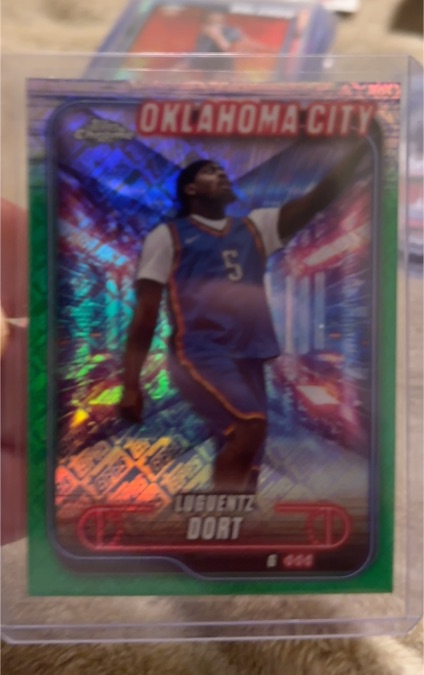 2024-25 Topps Chrome #74 Luguentz Dort — front