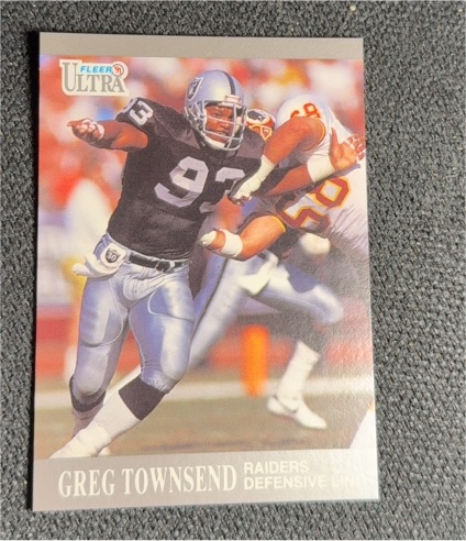 1991 Fleer Ultra #85 Greg Townsend — front