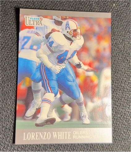 1991 Fleer Ultra #175 Lorenzo White — front