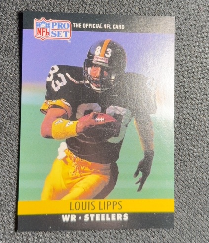 1990 Pro Set #270 Louis Lipps — front