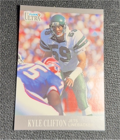 1991 Fleer Ultra #101 Kyle Clifton — front