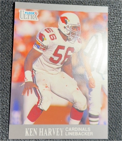 1991 Fleer Ultra #238 Ken Harvey — front