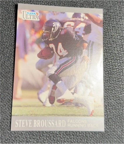 1991 Fleer Ultra #234 Steve Broussard — front