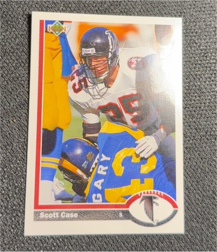 1991 Upper Deck #38 Scott Case — front