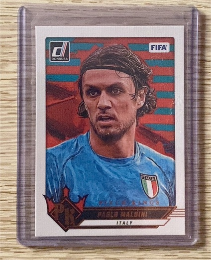 2024-25 Panini Donruss Soccer Pitch Kings #24 Paolo Maldini — front