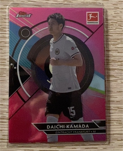2022-23 Topps Finest Bundesliga #55 Daichi Kamada — front
