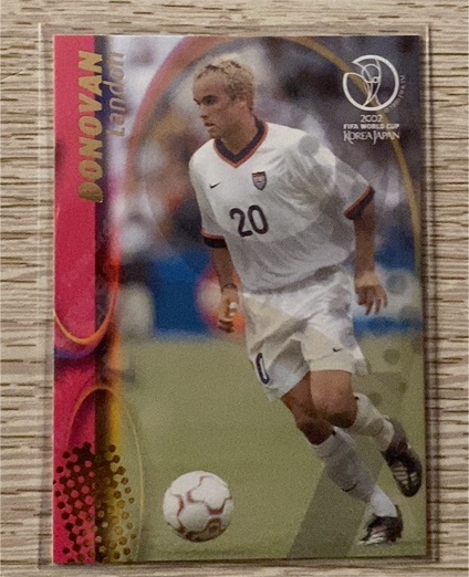 2002 Panini World Cup #118 Landon Donovan — front