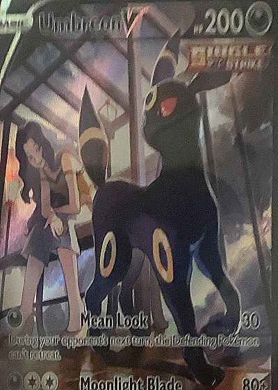 2022 Pokémon TCG Brilliant Stars #162 Umbreon V — front