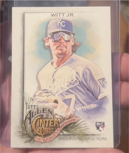 2022 Topps Allen & Ginter #203 Bobby Witt Jr. — front