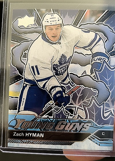 2024-25 Upper Deck Series 2 #222 Zach Hyman Young Guns Renewed — front