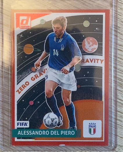 2024-25 Donruss #25 Alessandro Del Piero Zero Gravity — front