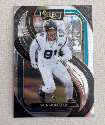 2024 Panini Select #107 Arik Armstead — front