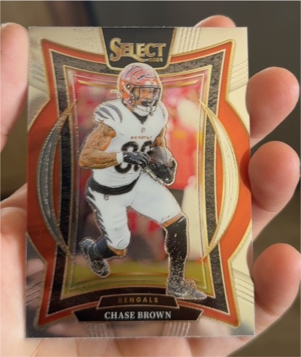 2024 Panini Select Concourse #18 Chase Brown — front