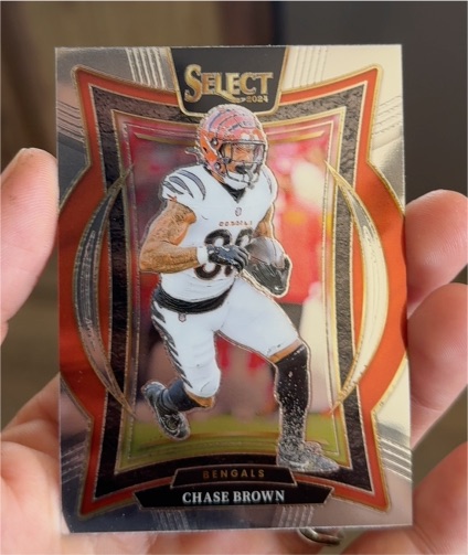 2024 Panini Select #28 Chase Brown — front