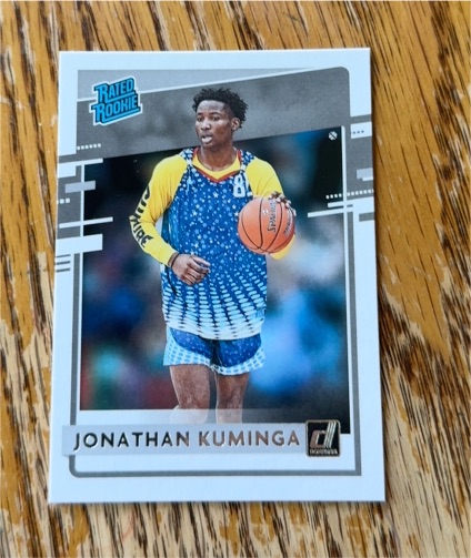 2021 Panini Chronicles Draft Picks #30 Jonathan Kuminga — front